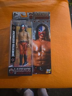 Legends of lucha Libre juventud guerrera wrestling figure