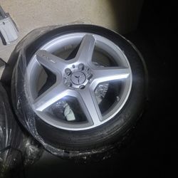 18 Inch Mercedes Amg Rims With Tires