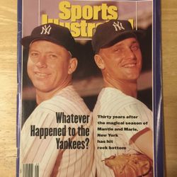 Sports Illustrated Magazine May.27,1991 Mickey Mantle GC