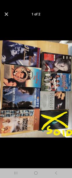 Lot of 7 VHS Tapes Classic Movies