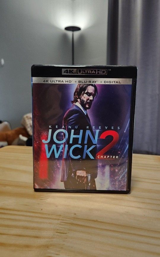 John Wick 2 4K UHD + Blu-ray