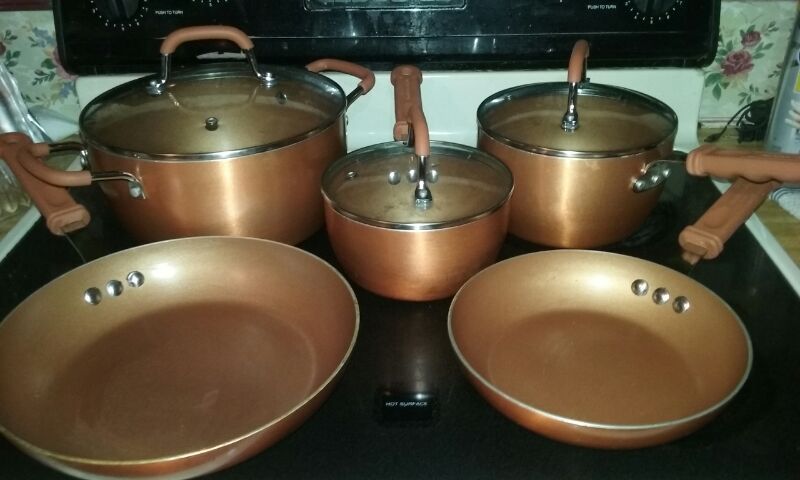 Mark Charles Misilli 9 pc cookware set