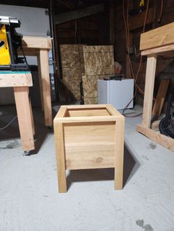 Ceder planter boxes