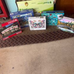 5 Fun Puzzles!  All For $12 Each For $3