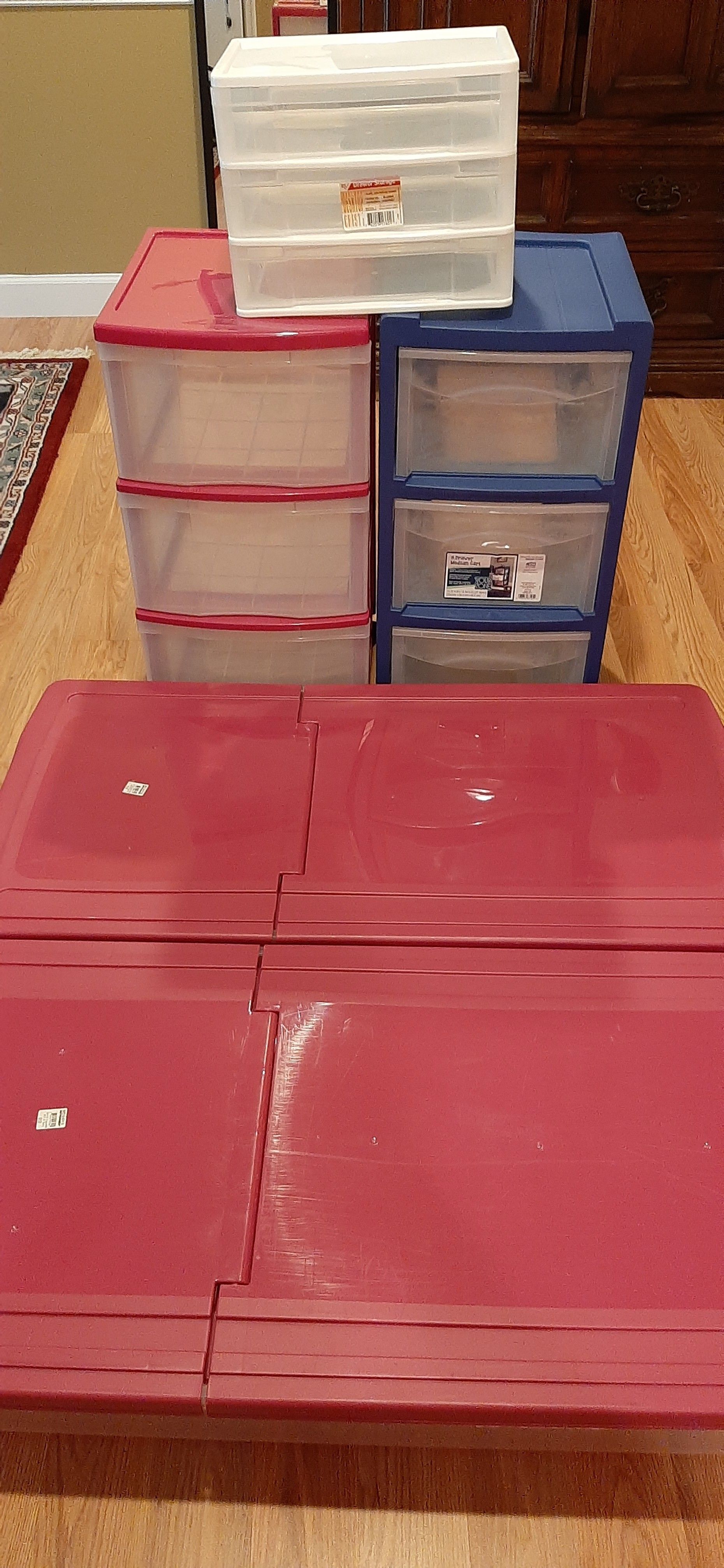 Storage Containers for house and/or garage.