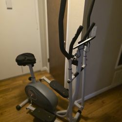 Sunny Health Fitness Elliptical/Bike Combo
