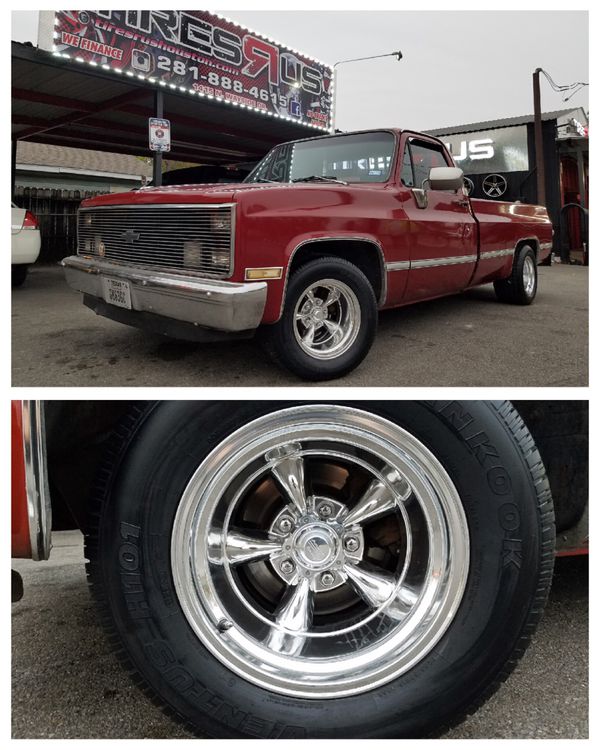 Chevy Truck 15X10 Wire Wheels, 15X10 Chevy Wheels, Bl...