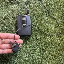 Transmitter And Microphone Lavalier Shure 