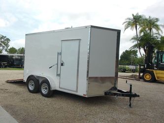 Quality Cargo 7 x 12 Enclosed Trailer 7k