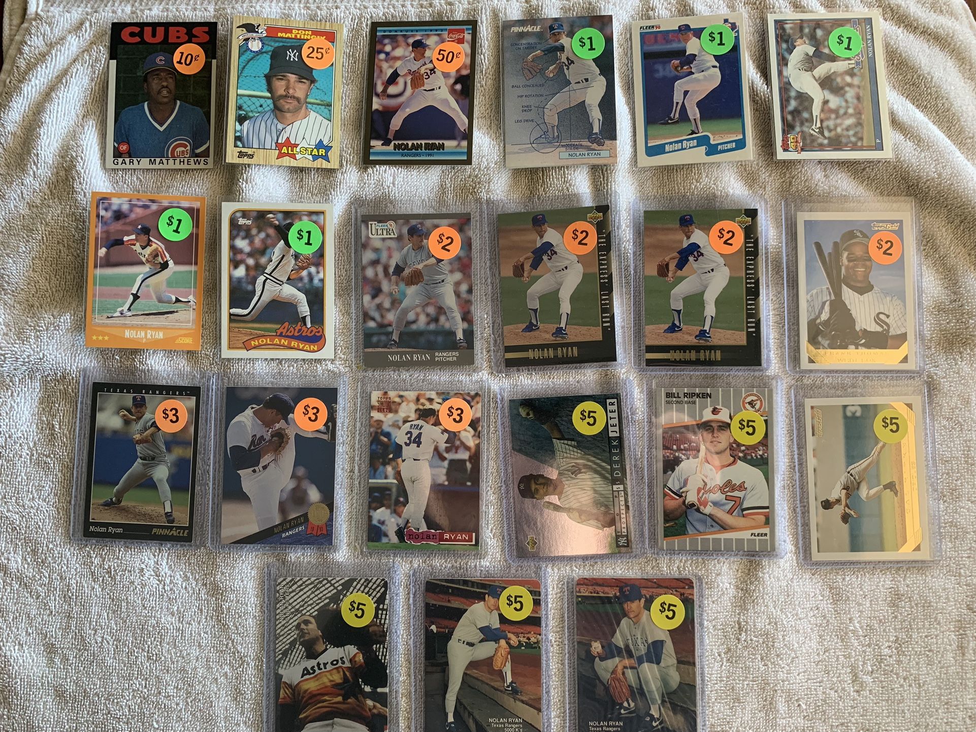 Baseball Cards for Sale_Set #1