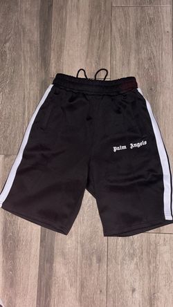 Palm Angels Black Track Shorts