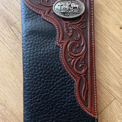 Wallet/checkbook cover