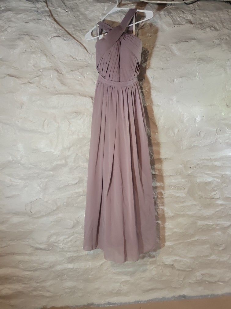 Sorella Vita Bridesmaid Dress Style 8828 Colour Thistle Size 6