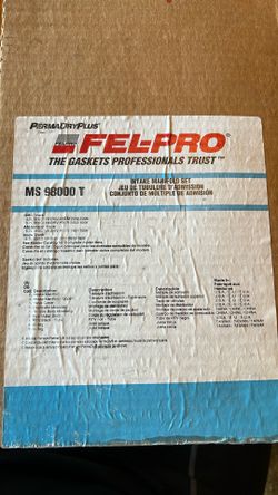 Felpro Intake Manifold Gasket Set