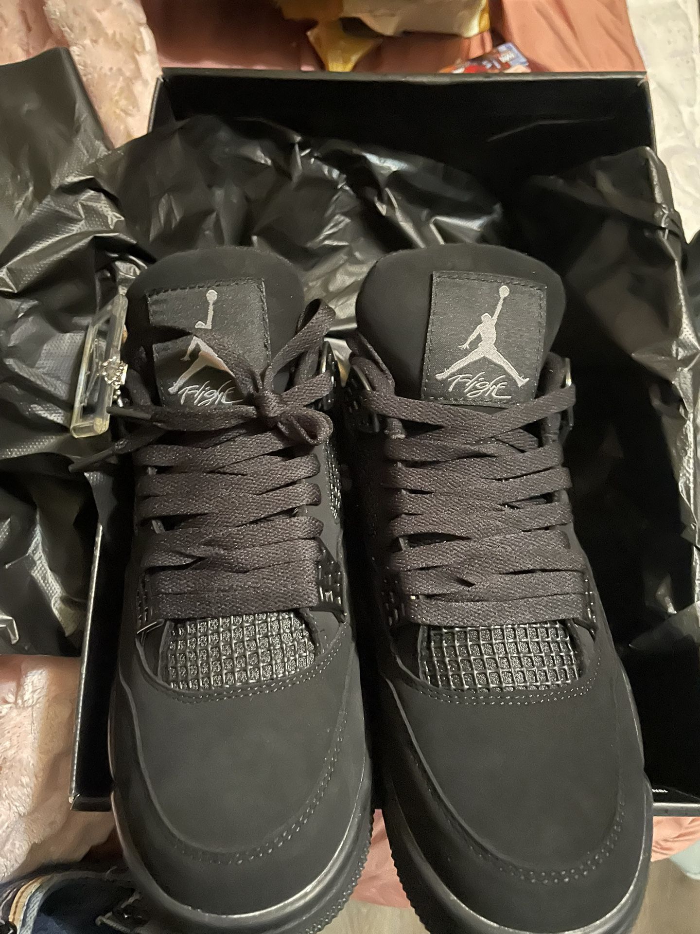Jordan 4s Black Cats Size 8