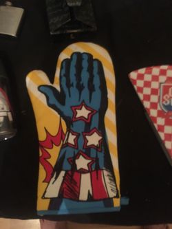 Captain America oven mit