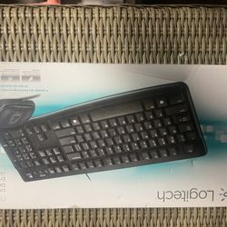 Logitech Keyboard And Mouse Like New
