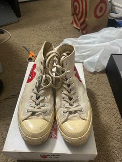 2016 CDG Converse White Mens 10
