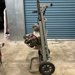 Rigid Miter Saw table…Dewalt not included!