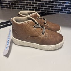 NEW- Carters Boys Boots Size 10 Toddler