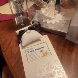 Dog Wedding Ring Bearer Pillow