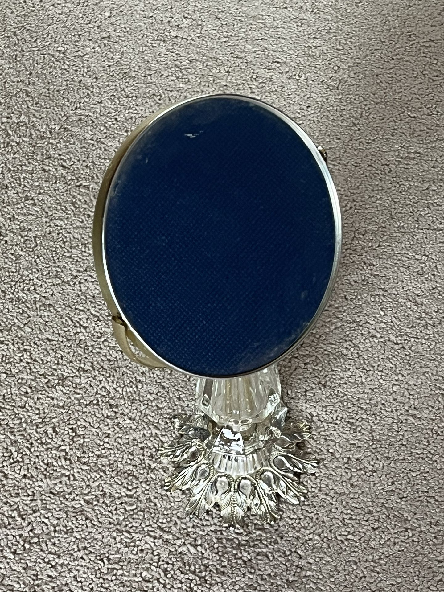 Vintage Double Sided Makeup Mirror 6”x20”
