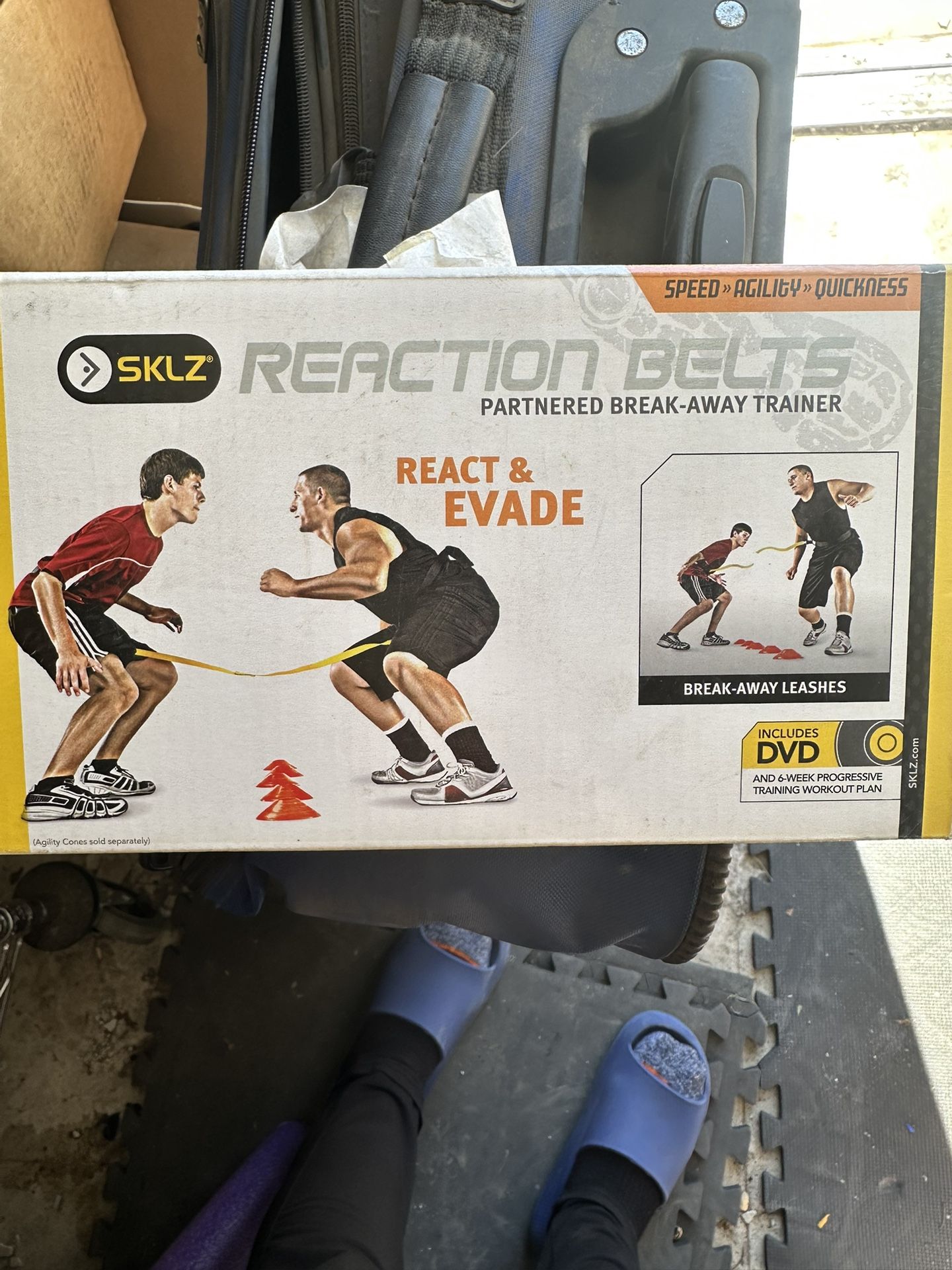 New SKLZ Reaction Belts - Speed & Agility Training Partnered Breakaway Trainer