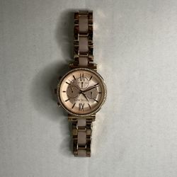 Michael Kors MK6560 Sofie Chronograph Rose Gold tone Acetate Ladies Watch