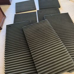 8 Auralex 2" Studiofoam  2ft. X 4ft. 