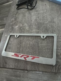 Srt licence plate frame