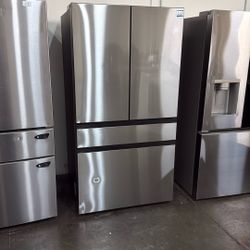 Samsung RF70F29DER Fridge, Bespoke AI 4-Door French Door