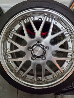 Work Lanvec LM1 wheels with tires
