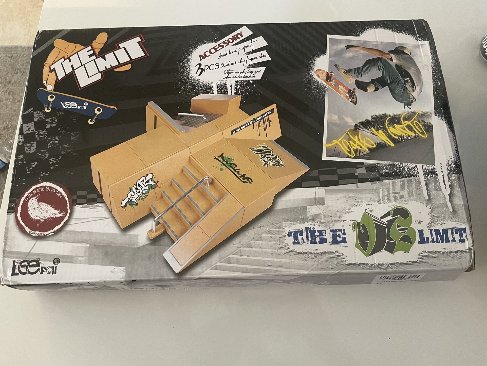 The Limit Skate Park For Use With Tech Decks