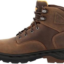 NEW Sz 9 Wide Men Work Boots Georgia Boot OT Waterproof Brown Soft Toe
Leather
Georgia waterproof system
