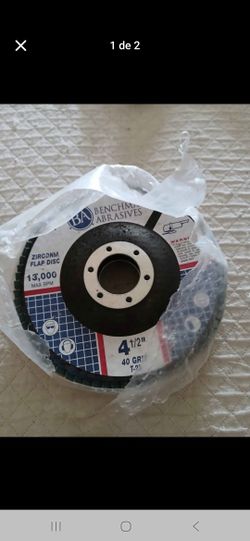 2 Disco Para Rebajar Metal. 