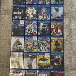 PS4 And PS5 Games