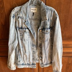Distressed Denim Jacket 