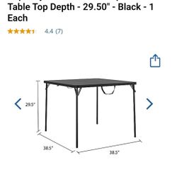 XL FOLD IN 1/2 CARD TABLE