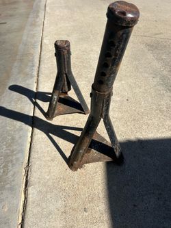 Steel Jack Stands Pair