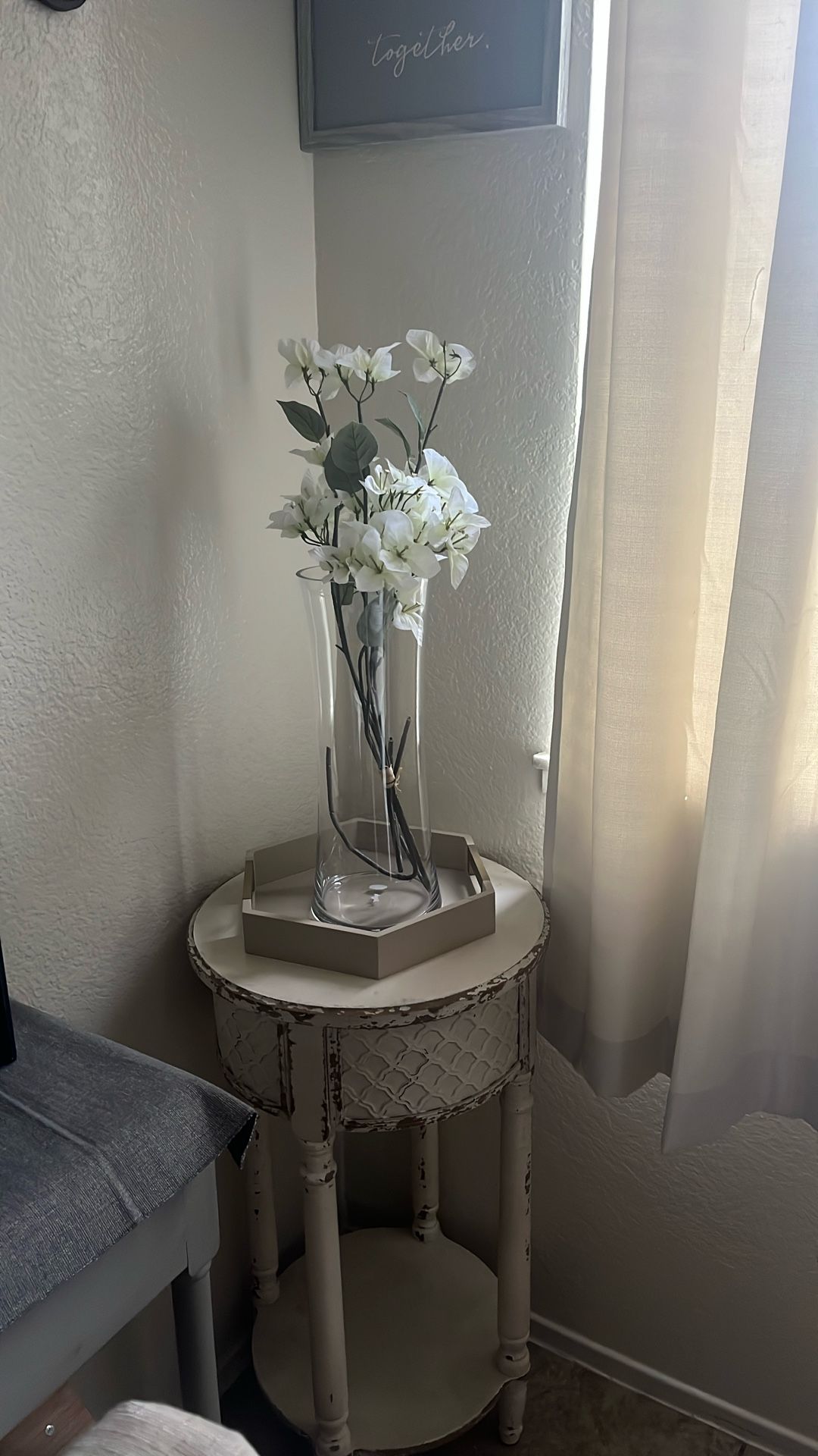 Flower Decor With Glass Vaseš¤