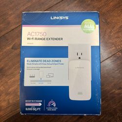 Linksys AC1750 Wi-Fi Range Extender