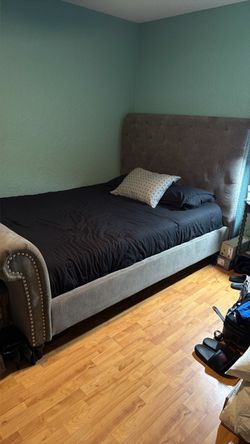 Queen size bed frame