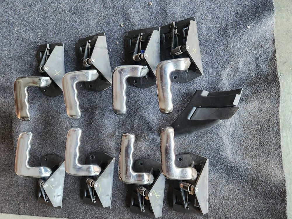 Escalade Door Handles Chrome Platinum
