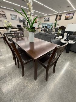 6 PC DINING TABLE