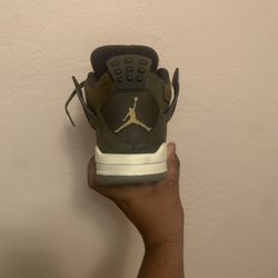 Jordan 4 Olive Greens
