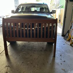 Mission Style Headboard/footboard