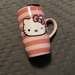 hello kitty mug / travel mug
