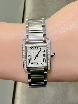 Cartier Medium Tank Watch Model 2465