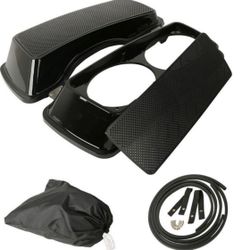 Saddlebag Lids Dual 6"x9" Speaker Cutouts Fit For Harley Touring '93-'13