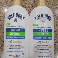 NEW Gold Bond Healing Sensitive Lotion 13oz 